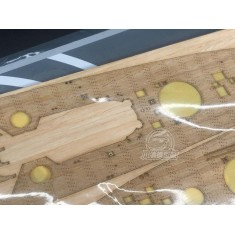 1/700 German H-39 Hutten Wooden Deck w/Paint Masking, Chains for Very Fire kit #700905
