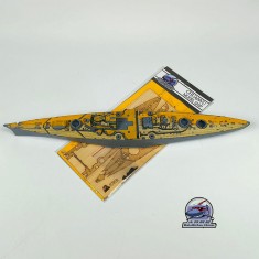 1/700 Tirpitz Wooden Deck for Flyhawk FH1133S