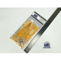 1/700 HMS Prince of Wales Wooden Deck and Main Gun Barrels for Tamiya 31615