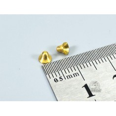 1/200 Battleship Aircraft Carrier Destroyer Model Metal Ship Bell (2pcs)