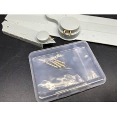 1/350 Ironclad Dingyuan ZhenyuanMetal Gun Barrels for Bronco NB-5016/17