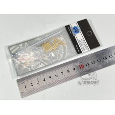 1/35 Soviet T-100Z Tank Metal Gun Barrels for Trumpeter 09591
