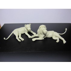 1/35 (54mm) Wild Life Series - Couple of Lions (2pcs, resin)