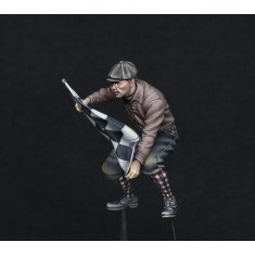 1/12 Motorcycle Race Starter Man
