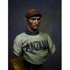 1/10 1/12 Alessandro Anzani Motorcycle Pilot Bust