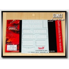 Decals for 1/12 Yamaha YZR-M1 Gauloises 2004
