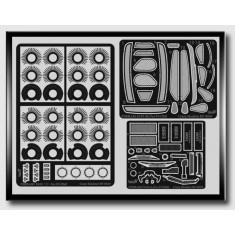 Photoetch for 1/24 Ferrari F430 (Enhanced Version) (4pcs)