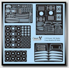 Photoetch Upgrade Set for 1/24 Ferrari 360 Spider (5pcs)