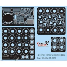 Photoetch for Tamiya 1/24 Lexus Open Interface SC430 2006 (4pcs)