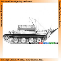 1/72 Bergepanther Ausf.G Conversion Set for Revell kit