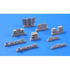1/72 StuG III Ausf.B Engine Set for Trumpeter #07256 kit