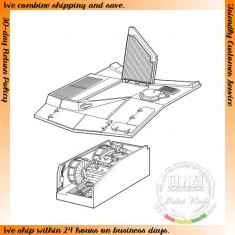 1/35 M109 Engine Set (Detroit Diesel 8V7 1T) for Italeri kit 