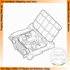 1/35 M151 Mutt Engine Set (4-Cylinder, OHV) for Academy/Tamiya kit 