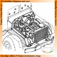 1/35 M939 Engine Set (Cummins NHC250) for Italeri kit 