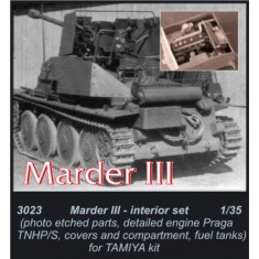 1/35 Marder III Engine Set (Praga AC) for Tamiya kit