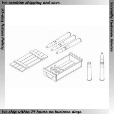1/35 Ammunition with Box Part I - 75mm KwK 40L43 for PzKpfw.IV G/H/J 