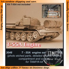 1/35 T-55A Engine Set for Tamiya kit