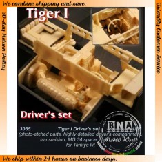 1/35 Tiger I Driver's Set for Tamiya kit