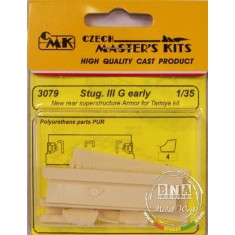 1/35 StuG.III Early Version New Rear Superstructure Armour for Tamiya 