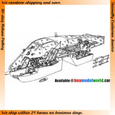 1/48 Me-410B Interior Set for Revell/Monogram