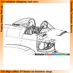 1/48 Douglas A-1H Skyraider Interior Set for Tamiya kit