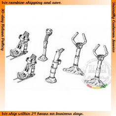 1/48 WWII German Rudder Pedals and Control Column