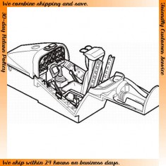 1/48 Douglas F4D-1 Skyray Interior Set for Tamiya kit