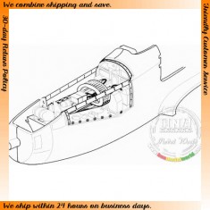 1/48 Bell P-39Q Airacobra Armament Set for Eduard kits