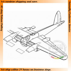 1/48 De Havilland Mosquito Mk.IV/VI Exterior set for Tamiya kits