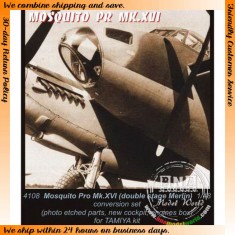 1/48 De Havilland Mosquito Double Stage Merlin Engine for Tamiya kits 