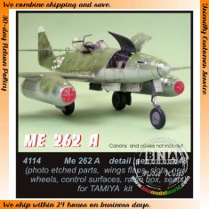 1/48 Messerschmitt Me 262A Detail set for Tamiya kits