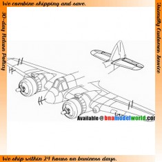 1/48 Bristol Beaufighter Mk.I.F. Conversion Set for Tamiya kits