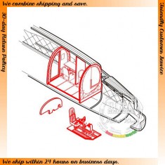 1/48 Vickers Wellington Mk.IC Interior Set for Trumpeter kit