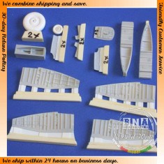 1/48 Vickers Wellington Mk.IC Undercarriage Set for Trumpeter kit 