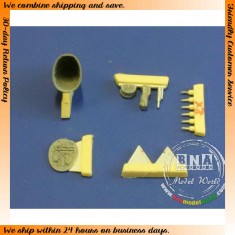 1/48 Kawasaki Ki 45 Kai Tei Toryu Armament set for Hasegawa kit