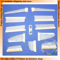 1/48 Kawasaki Ki 45 Toryu Control Surfaces for Hasegawa kit