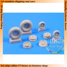 1/48 BAC/EE Canberra B.2/PR.9 Wheels Set for Airfix kit