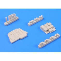 Bulkhead w/Radio sets for 1/48 Junkers Ju88A - MG 15 Position for Dragon