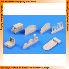 1/48 Supermarine Spitfire Mk.Vb Engine Set for Tamiya kit