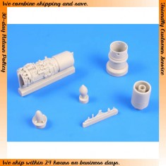 1/48 WWII German Jumo 004B Jet Engine