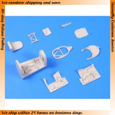 1/48 Supermarine Seafire Mk.46/Mk.47 Interior Detail-up Set for Airfix kit