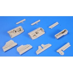 1/48 Saab JAS-39A/C Gripen Undercarriage Set for Kittyhawk kit