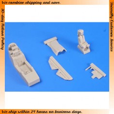 1/48 Saab JAS-39A/C Gripen Interior Detail-up Set for Kittyhawk kit