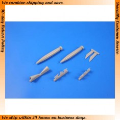 1/48 Lockheed F-104G/S (European Ver.) Underwing Fuel Tanks for Hasegawa/Revell (2pcs)