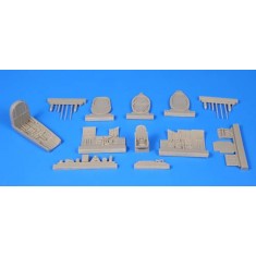 1/48 WWII British Spitfire Mk.I Fighter Interior set