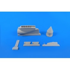 1/48 BAC Lightning (for any version) Front Undercarriage Bay Set for Airfix/Eduard kit 