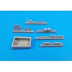 1/48 WWII British Hawker Hurricane Mk.I Starboard Wing Armament set for Airfix kits