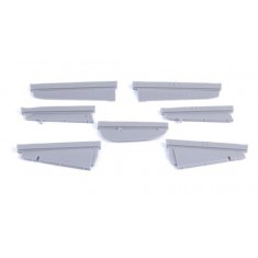 1/48 N1K2-J Shiden Kai (George) - Control surface set for Hasegawa kit