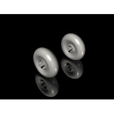 1/48 Blenheim Mk.I/IF Mainwheels / Smooth Tyre for Airfix kit