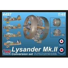 1/48 WWII Westland Lysander Mk.II (Perseus Engine) Conversion Set for Airfix kit